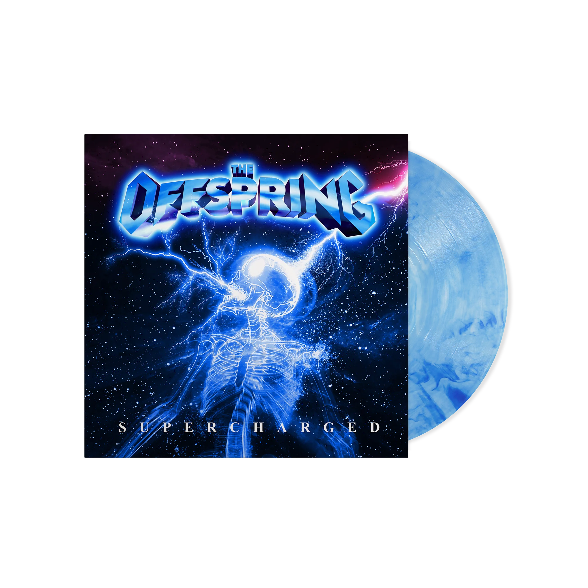 THE OFFSPRING ‘SUPERCHARGED’ LP - EXCLUSIVE - LTD. 300 - SAPPHIRE