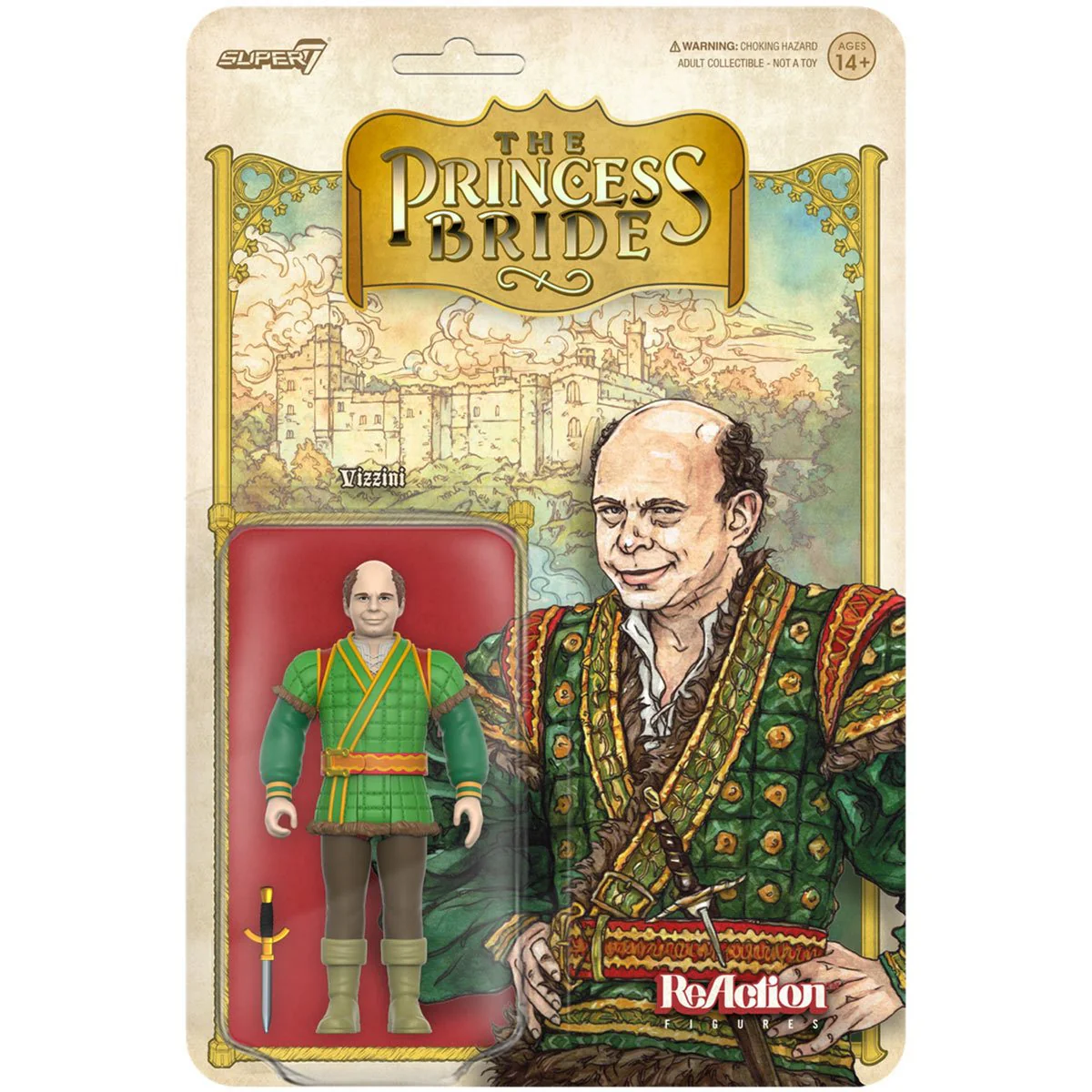 THE PRINCESS BRIDE REACTION WAVE 1 FIGURE - VIZZINI - Image 2