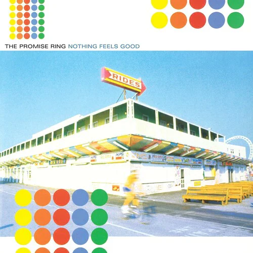 THE PROMISE RING 'NOTHING FEELS GOOD' 25TH ANNIVERSARY EDITION LP - BLUE/WHITE