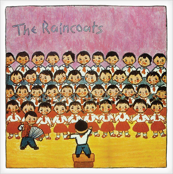 THE RAINCOATS 'THE RAINCOATS' LP - YELLOW/RED/SWIRL - Image 2