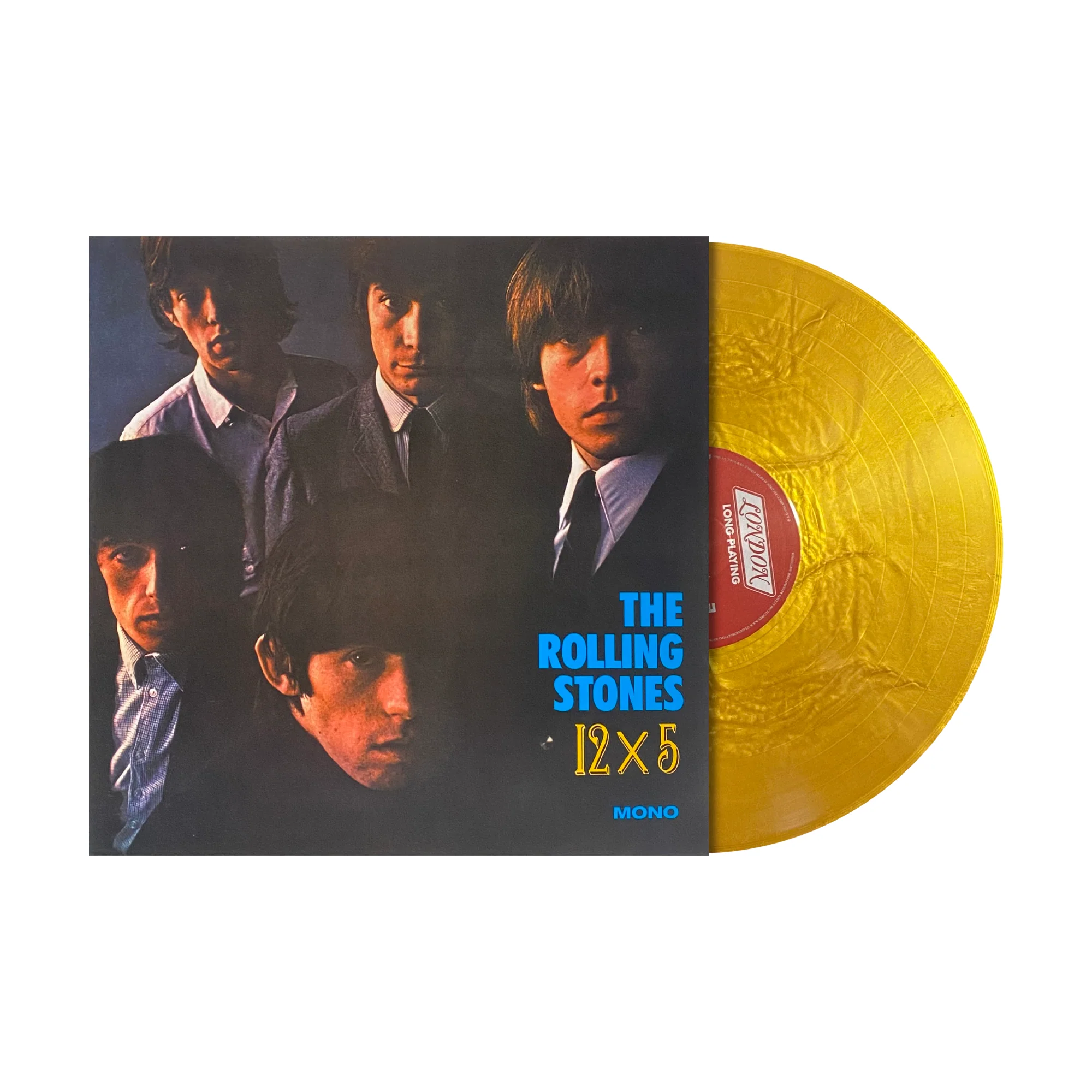 THE ROLLING STONES ’12x5’ LP - LTD. - GOLD - Image 2