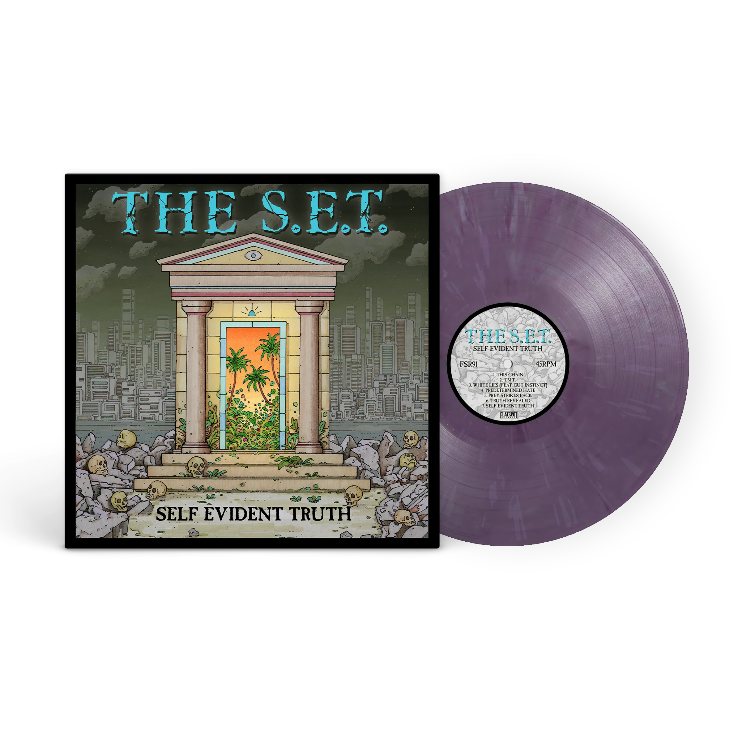 THE S.E.T. 'SELF EVIDENT TRUTH' EP (Lavender Eco-Mix Vinyl)