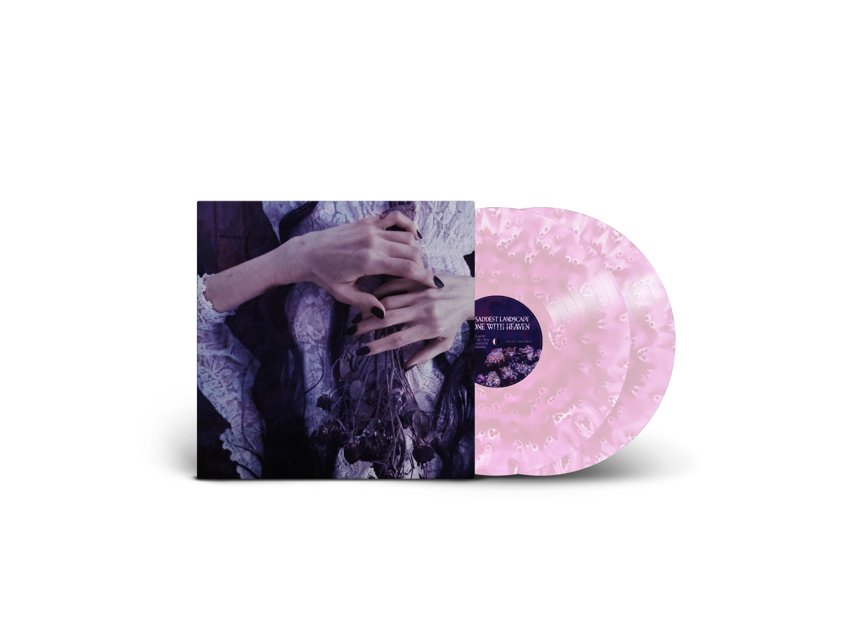THE SADDEST LANDSCAPE 'ALONE WITH HEAVEN' LP (Exclusive “ Limited to 100, "Where Angels Ascend" Vinyl)