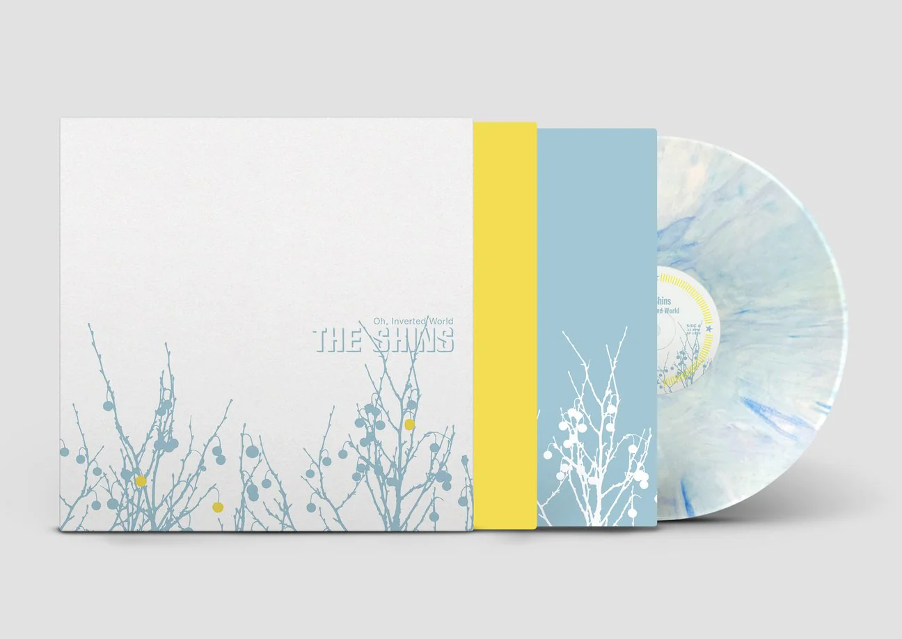 THE SHINS 'OH, INVERTED WORLD' 20TH ANNIVERSARY REMASTER LP - BLUE/WHITE/MARBLE