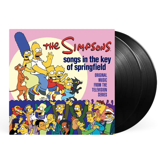 THE SIMPSONS 'SONGS IN THE KEY OF SPRINGFIELD' 2LP