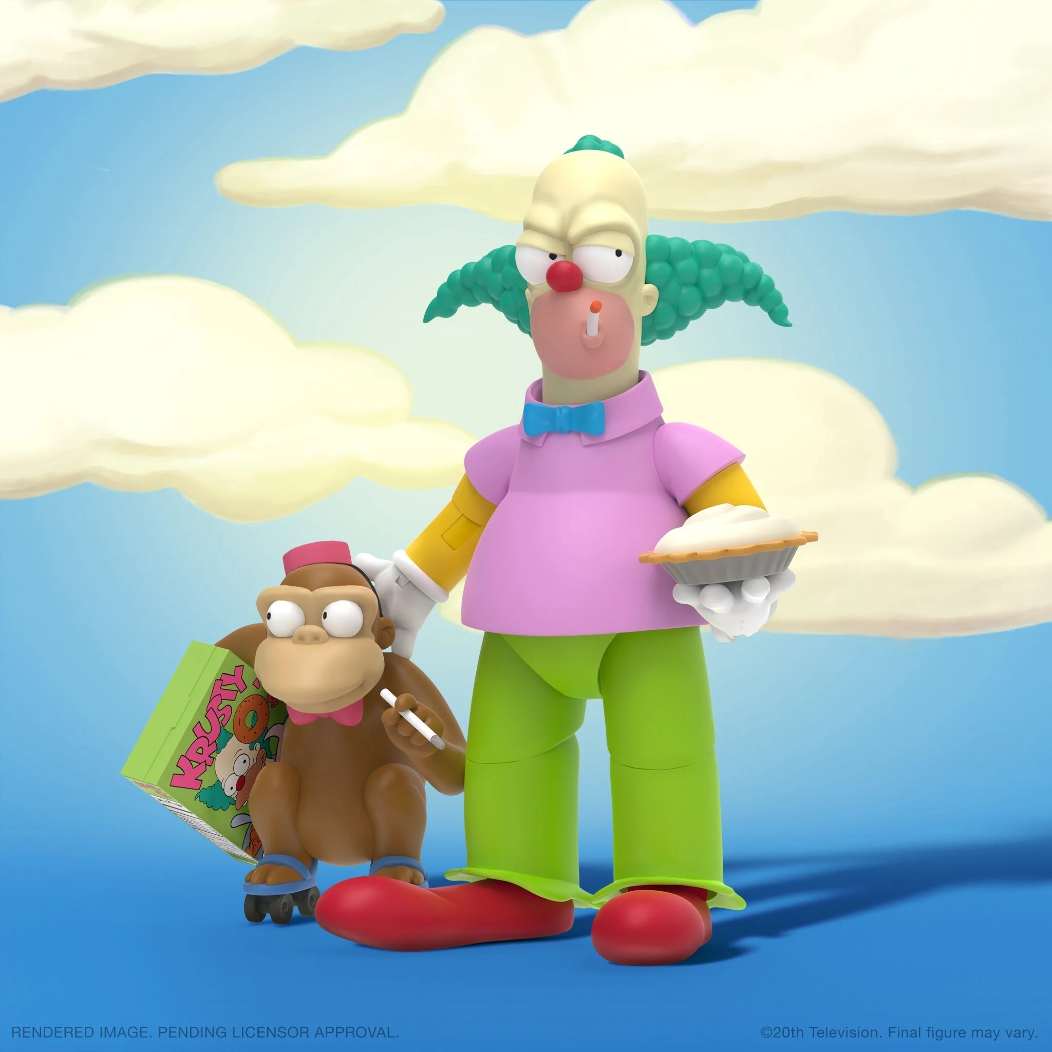 THE SIMPSONS ULTIMATES! WAVE 2 - KRUSTY THE CLOWN FIGURE - Image 4