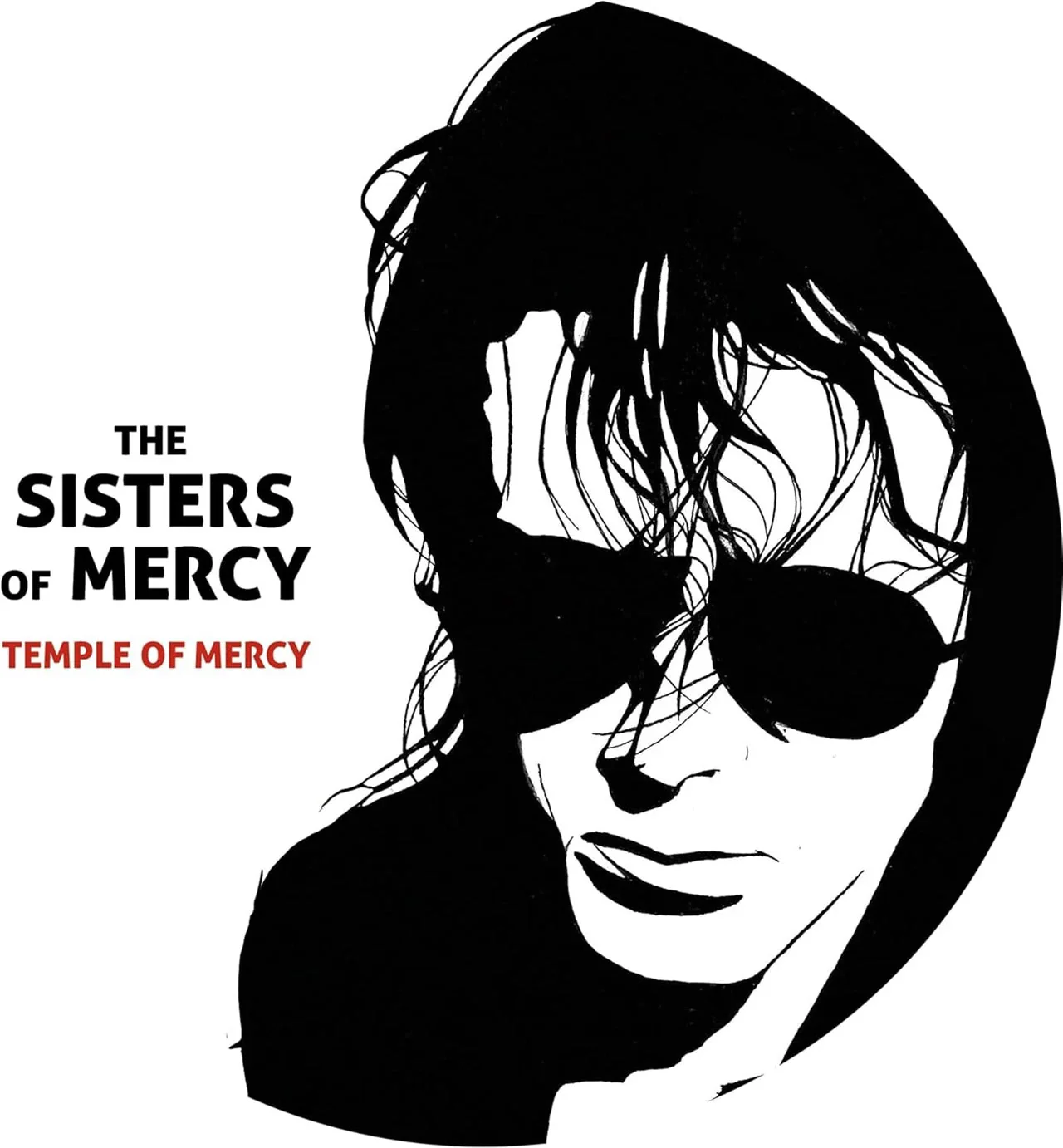 THE SISTERS OF MERCY 'TEMPLE OF MERCY / RADIO BROADCAST' 7" - LTD. - PICTURE DISC