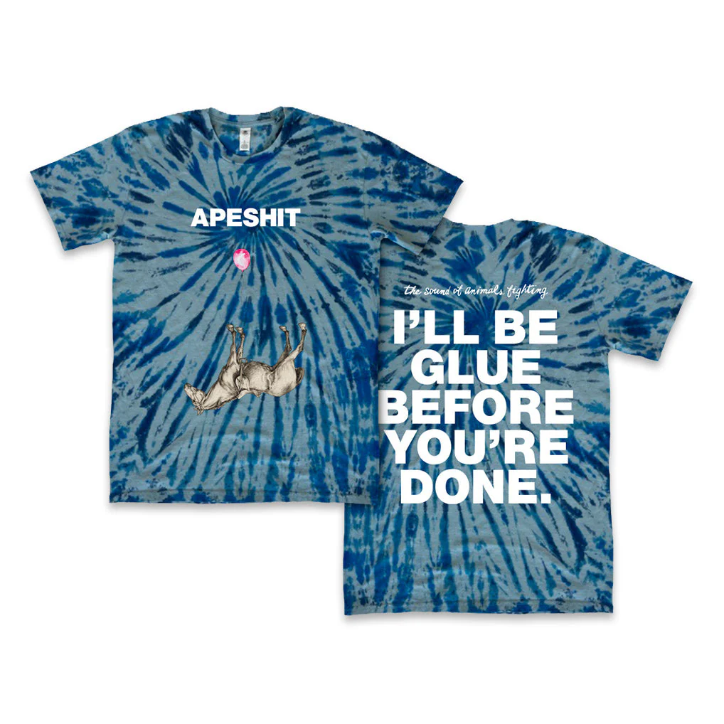 THE SOUND OF ANIMALS FIGHTING - LIMITED EDITION HAND DYED T-SHIRT - Image 3