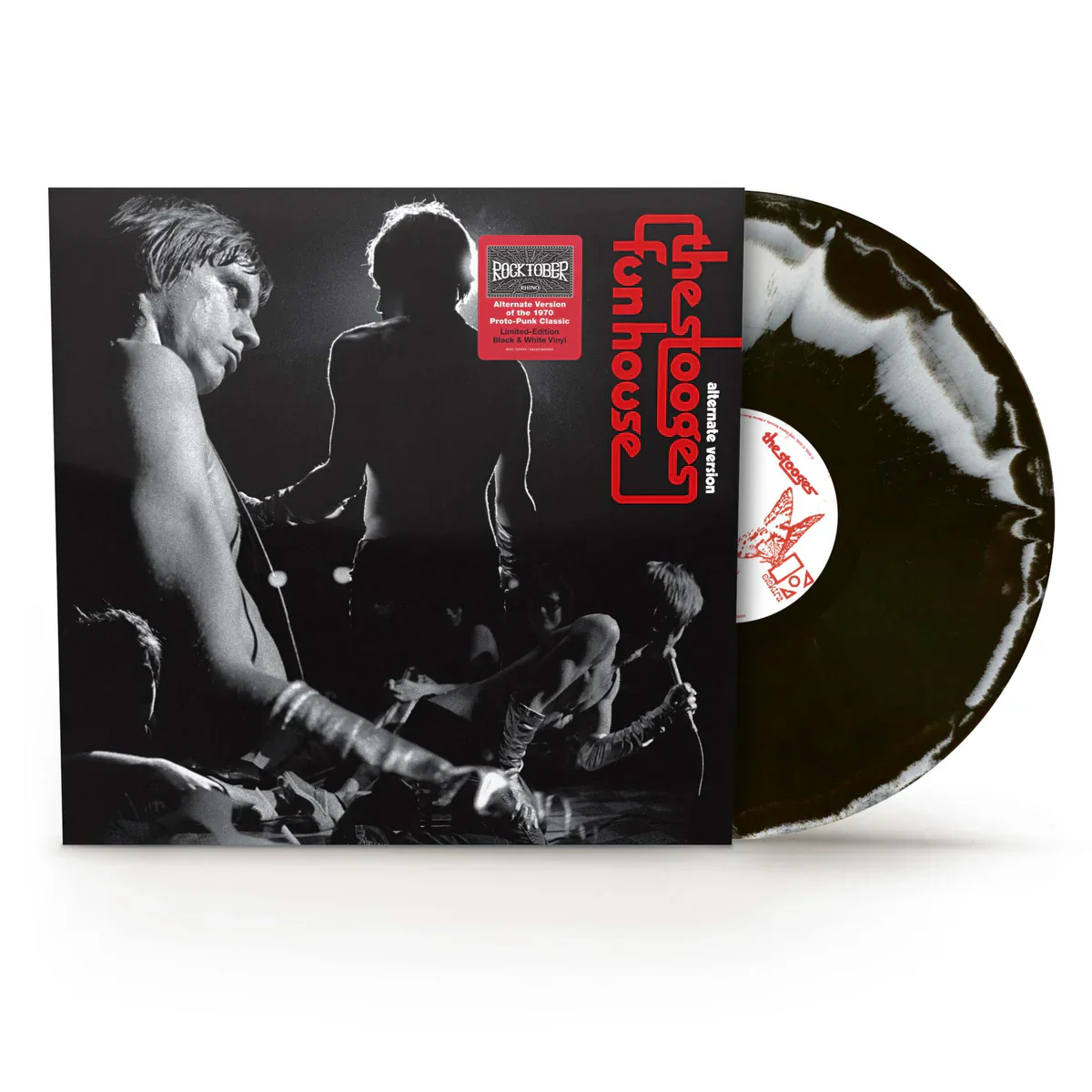 THE STOOGES 'ALTERNATE FUN HOUSE' LP (Opaque White w/ Black Vinyl)