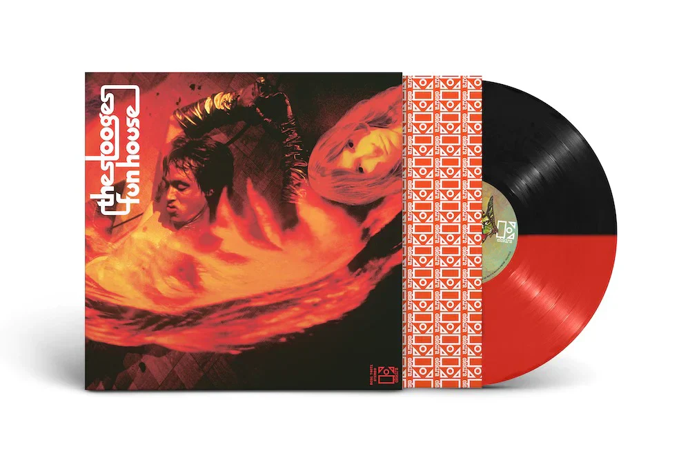 THE STOOGES 'FUN HOUSE' 2022 PRESSING LP - RED/BLACK