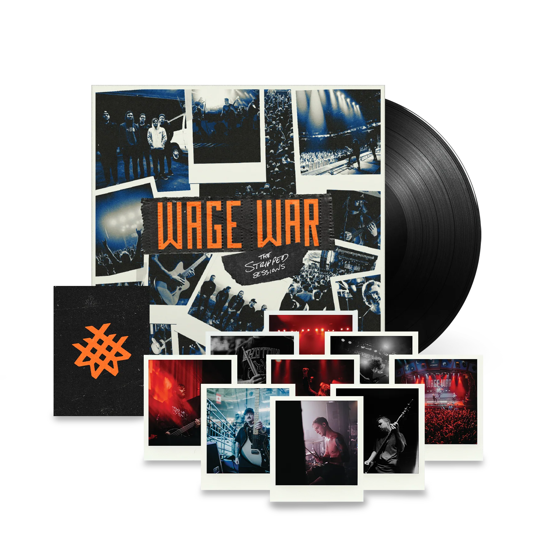 WAGE WAR 'THE STRIPPED SESSIONS' LP (Black Vinyl)
