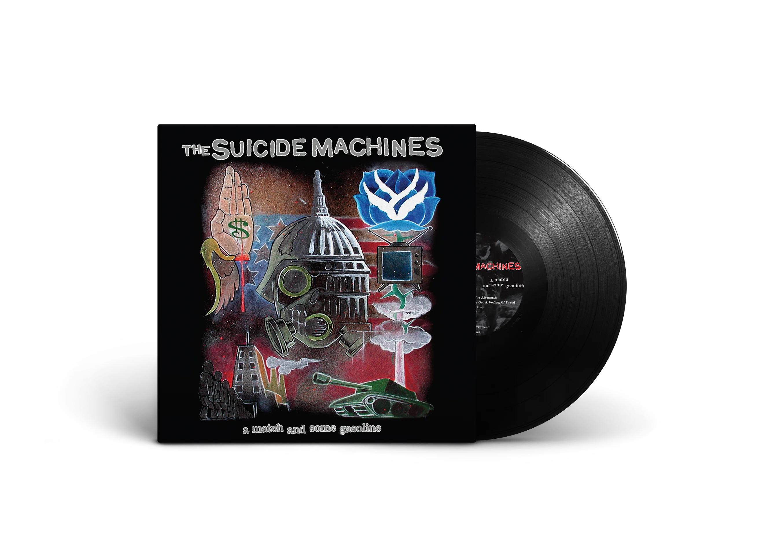 THE SUICIDE MACHINES 'A MATCH AND SOME GASOLINE' LP