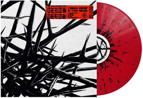 TEETH 'A BIBLICAL WORSHIP OF VIOLENCE' LP - RED/BLACK/SPLATTER