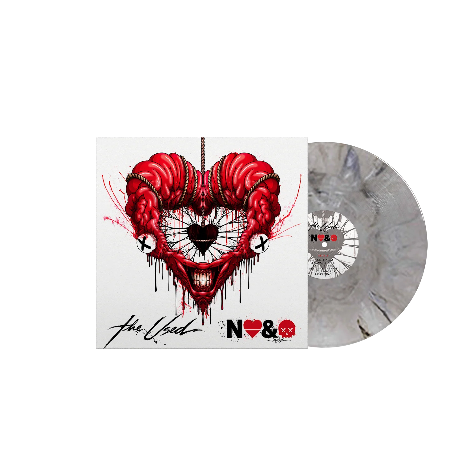 THE USED ‘IN LOVE AND DEATH’ LP + AP SPECIAL COLLECTOR'S EDITION MAGAZINE - EXCLUSIVE - LTD. 500 - GHOST - Image 2
