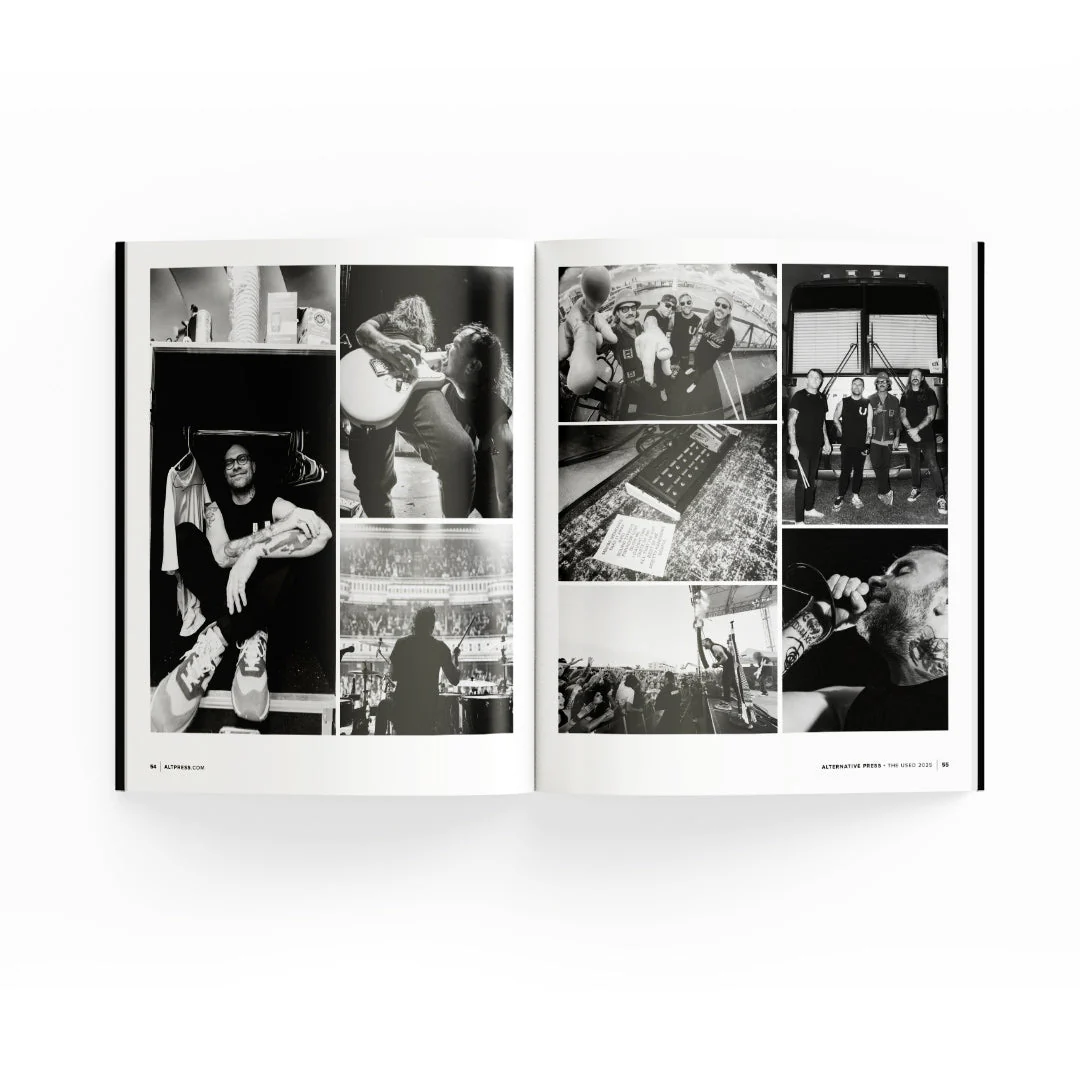 THE USED ‘IN LOVE AND DEATH’ LP + AP SPECIAL COLLECTOR'S EDITION MAGAZINE - EXCLUSIVE - LTD. 500 - GHOST - Image 5