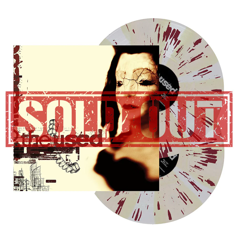 THE USED ‘THE USED’ 2LP - EXCLUSIVE - LTD. 500 - BONE/ULTRA CLEAR/MAROON/PINWHEEL/SPLATTER - Image 2