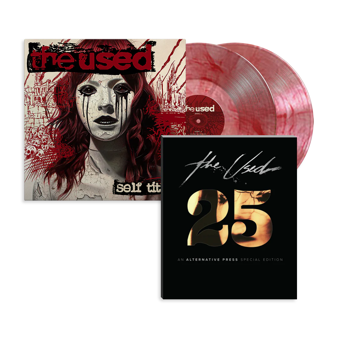 THE USED ‘THE USED’ 2LP + AP SPECIAL COLLECTOR'S EDITION MAGAZINE - EXCLUSIVE - LTD. 500 - BLOODSHOT
