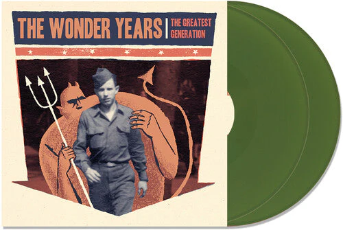 THE WONDER YEARS ‘THE GREATEST GENERATION’ 2LP - OLIVE GREEN