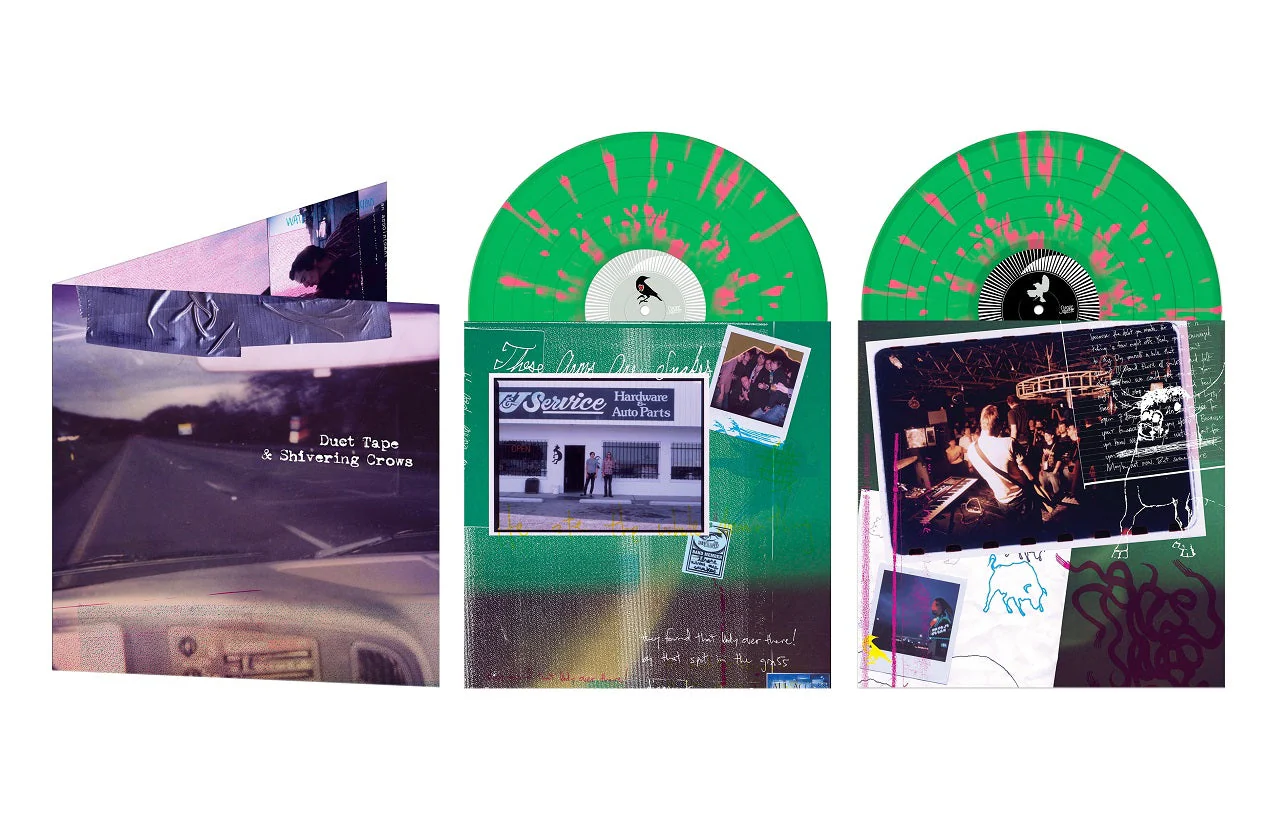 THESE ARMS ARE SNAKES 'DUCT TAPE & SHIVERING CROWS' 2LP - TRANSLUCENT GREEN/OPAQUE PINK SPLATTER