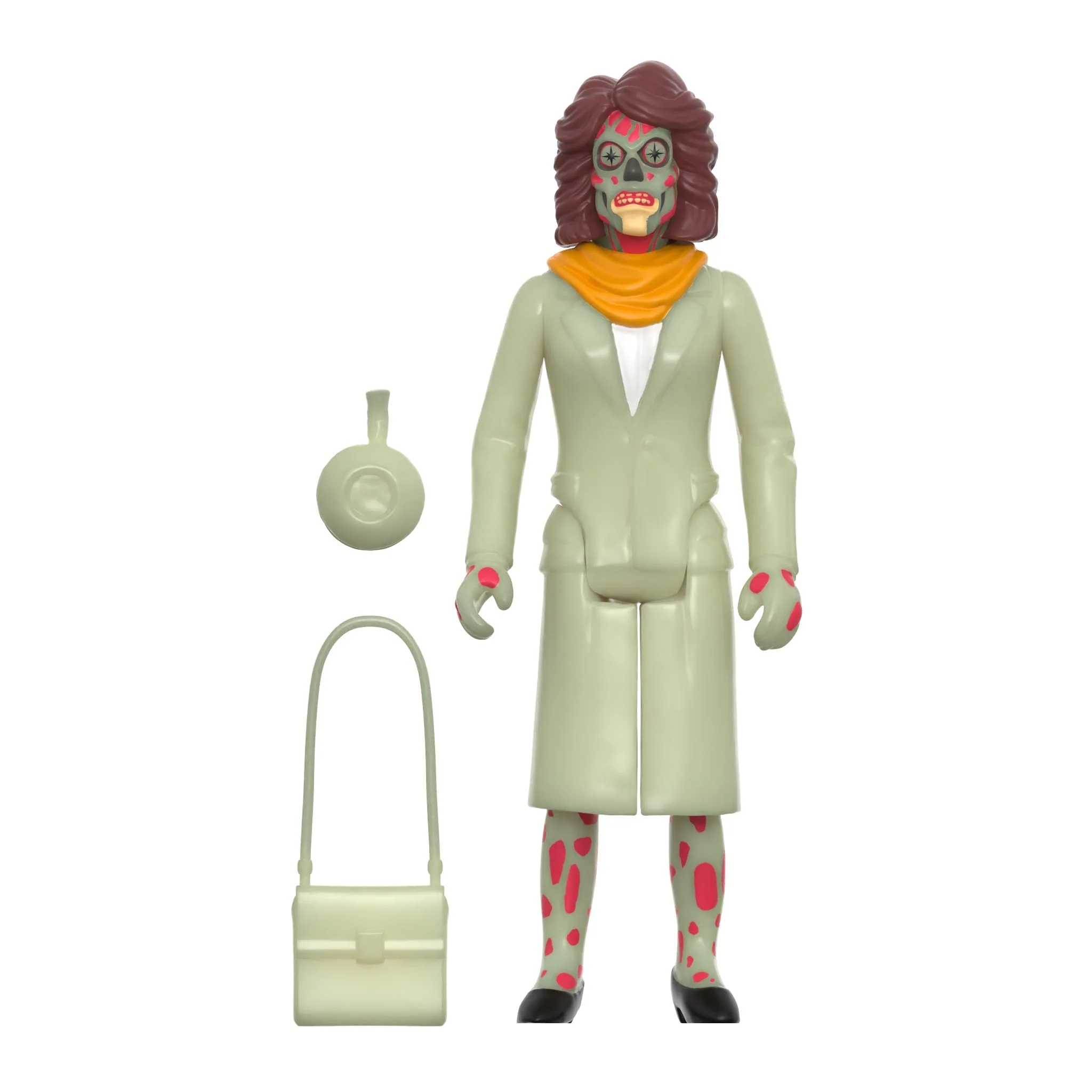 THEY LIVE REACTION WAVE 2 FIGURE - FEMALE GHOUL - GLOW - Image 2