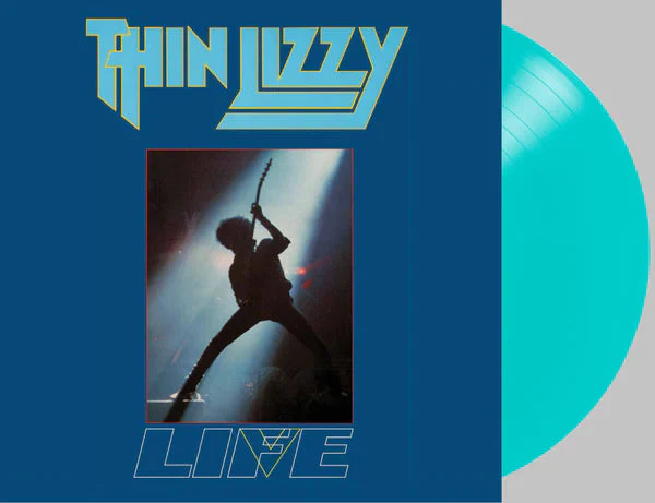 THIN LIZZY 'LIFE LIVE' ANNIVERSARY EDITION 2LP - AQUA