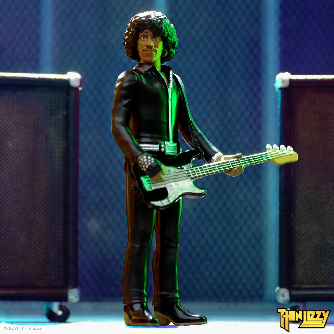 THIN LIZZY PHIL LYNOTT (BLACK LEATHER) REACTION FIGURE - Image 5