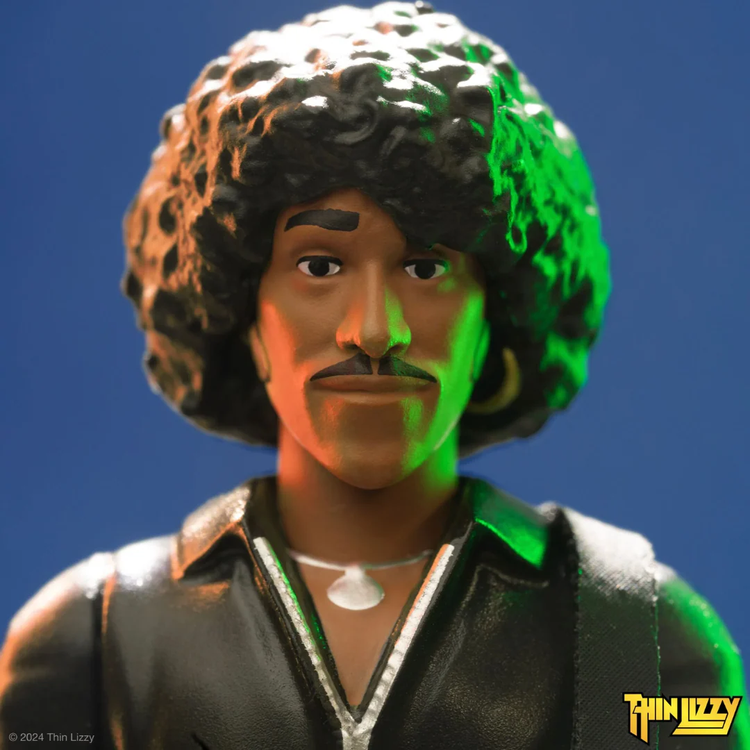THIN LIZZY PHIL LYNOTT (BLACK LEATHER) REACTION FIGURE - Image 6