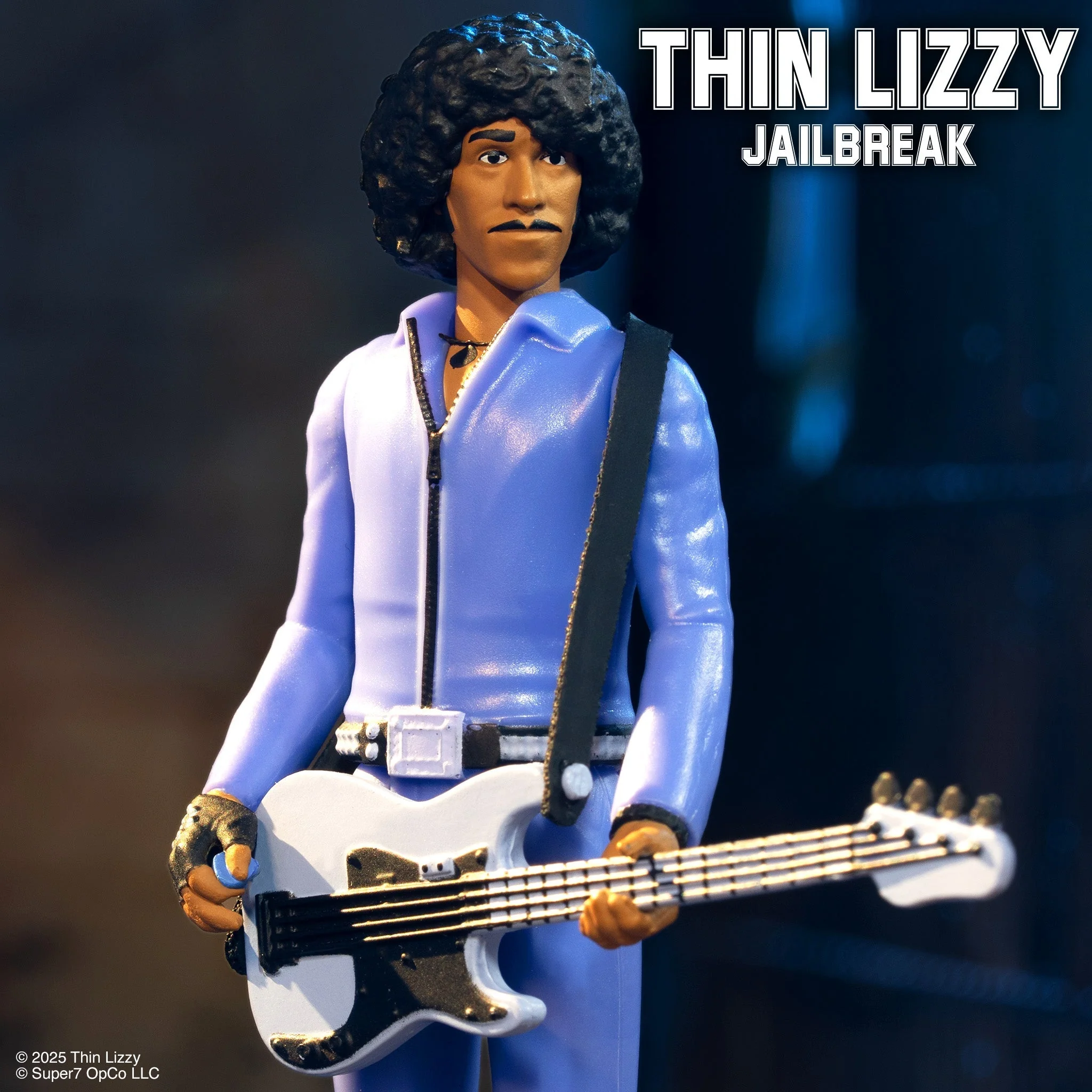 THIN LIZZY PHIL LYNOTT (JAILBREAK) REACTION FIGURE WAVE 2 - Image 7