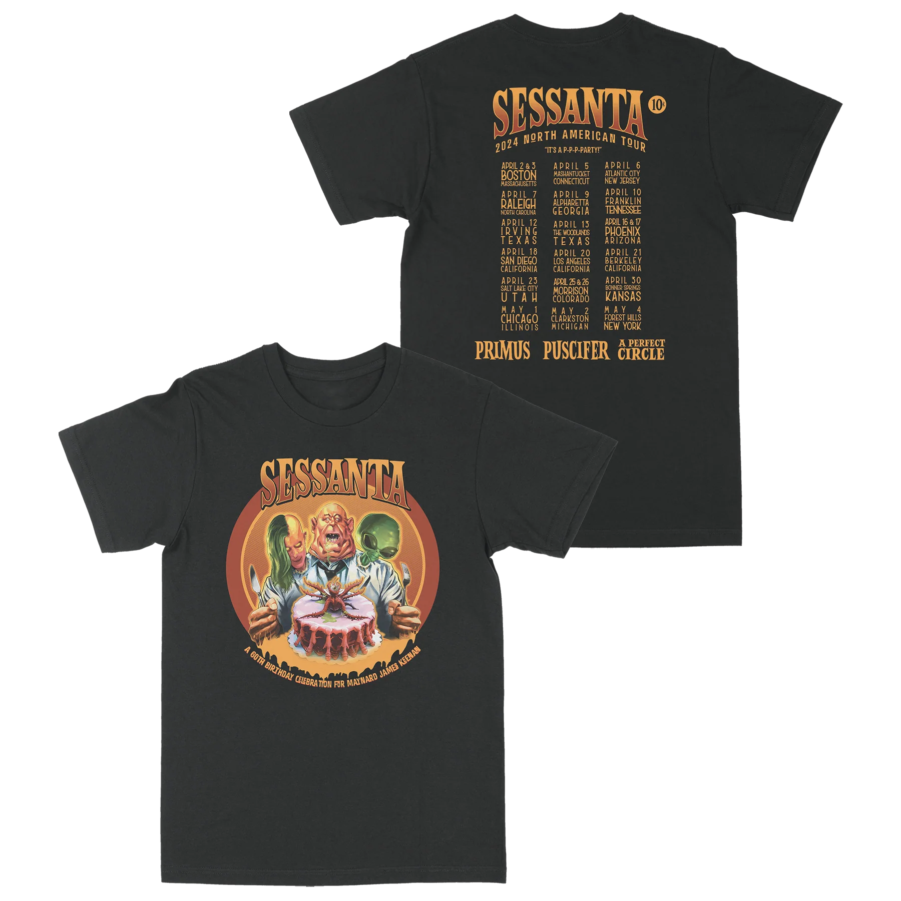 THREE HEADED TOUR TEE
