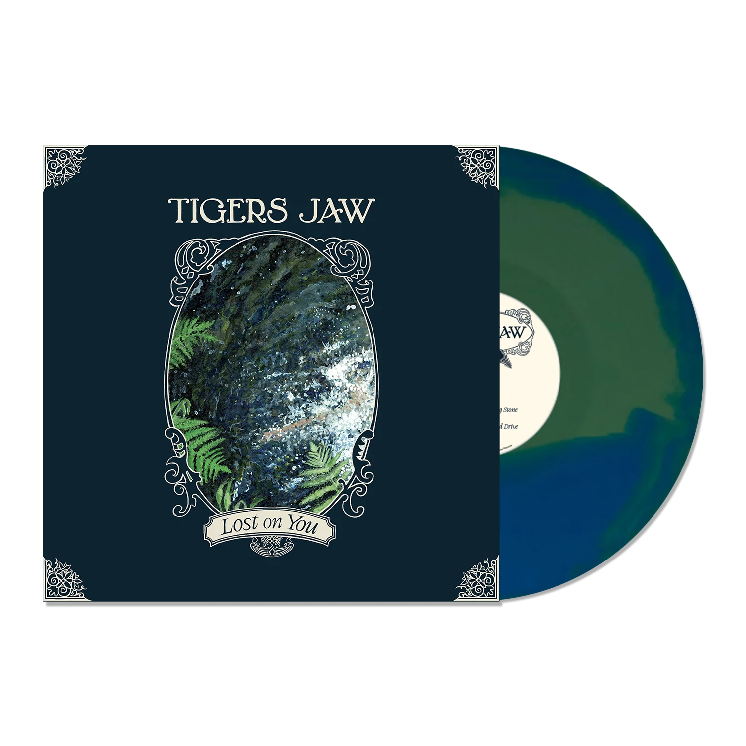 TIGERS JAW ‘LOST ON YOU’ LP (Exclusive – Limited to 300, Blue & Green Swirl Vinyl)