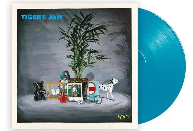 TIGERS JAW 'SPIN' LP (Turquoise Vinyl) - Image 3