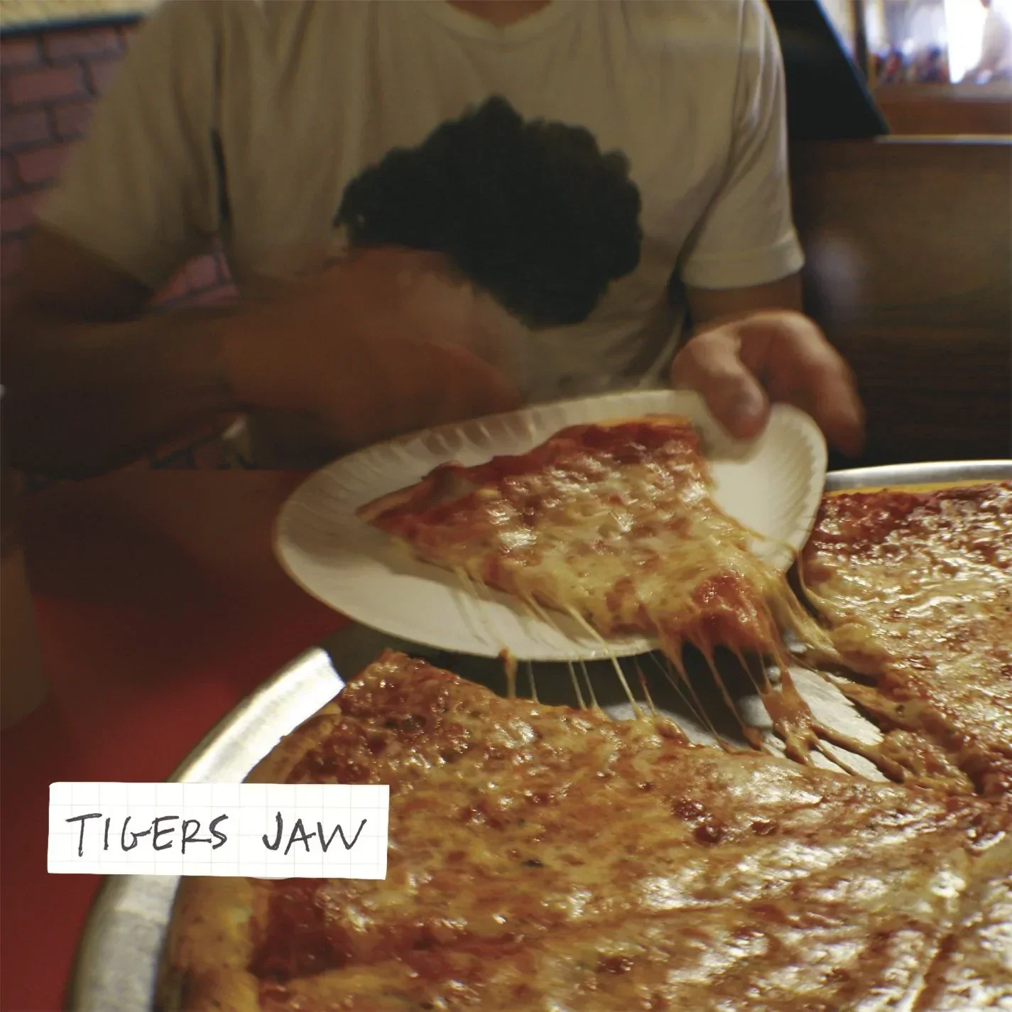 TIGERS JAW 'TIGERS JAW' LP (Purple & Orange Pinwheel Vinyl) - Image 2