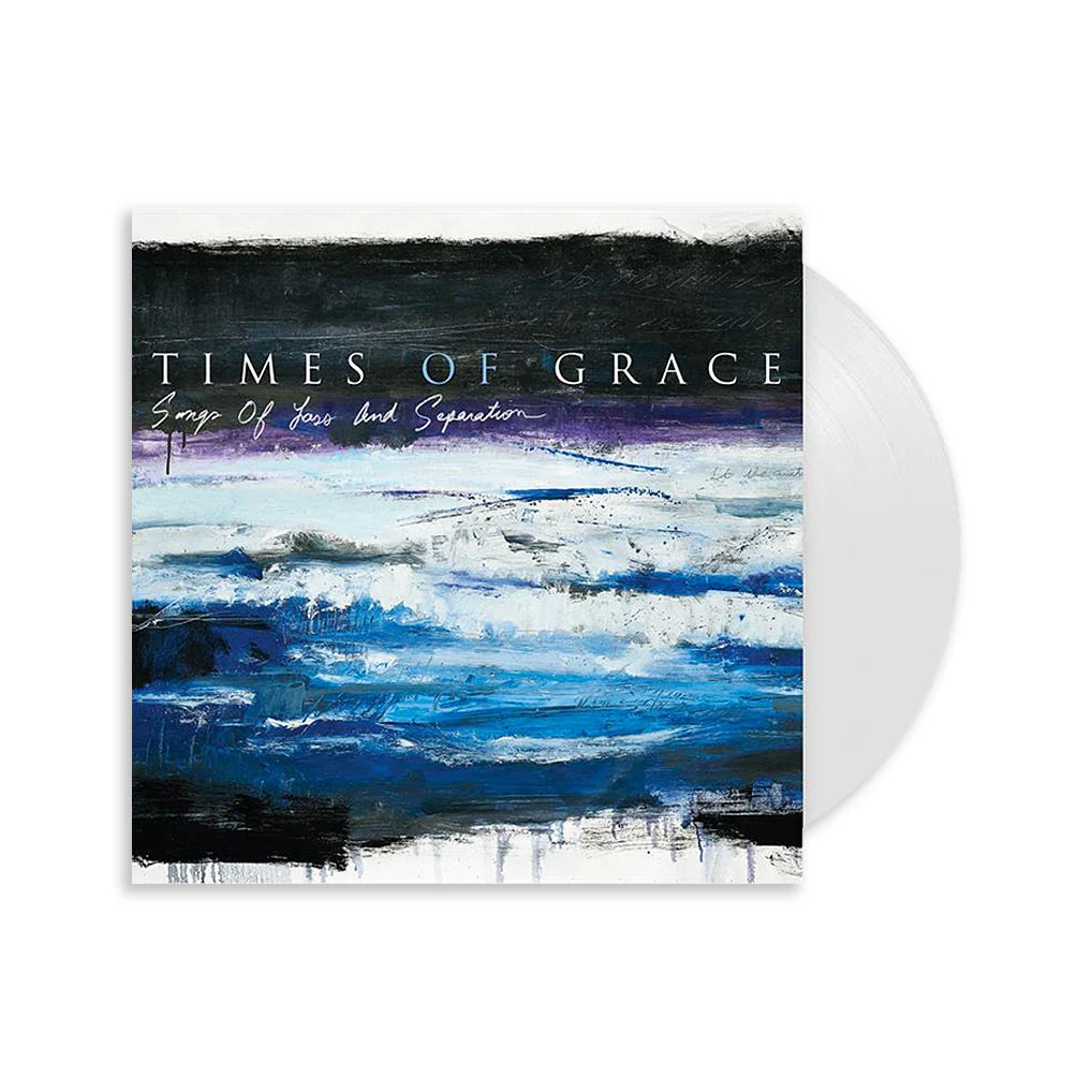 TIMES OF GRACE 'SONGS OF LOSS AND SEPARATION' LP - LTD. - WHITE + AUTOGRAPHED LITHOGRAPH - Image 2