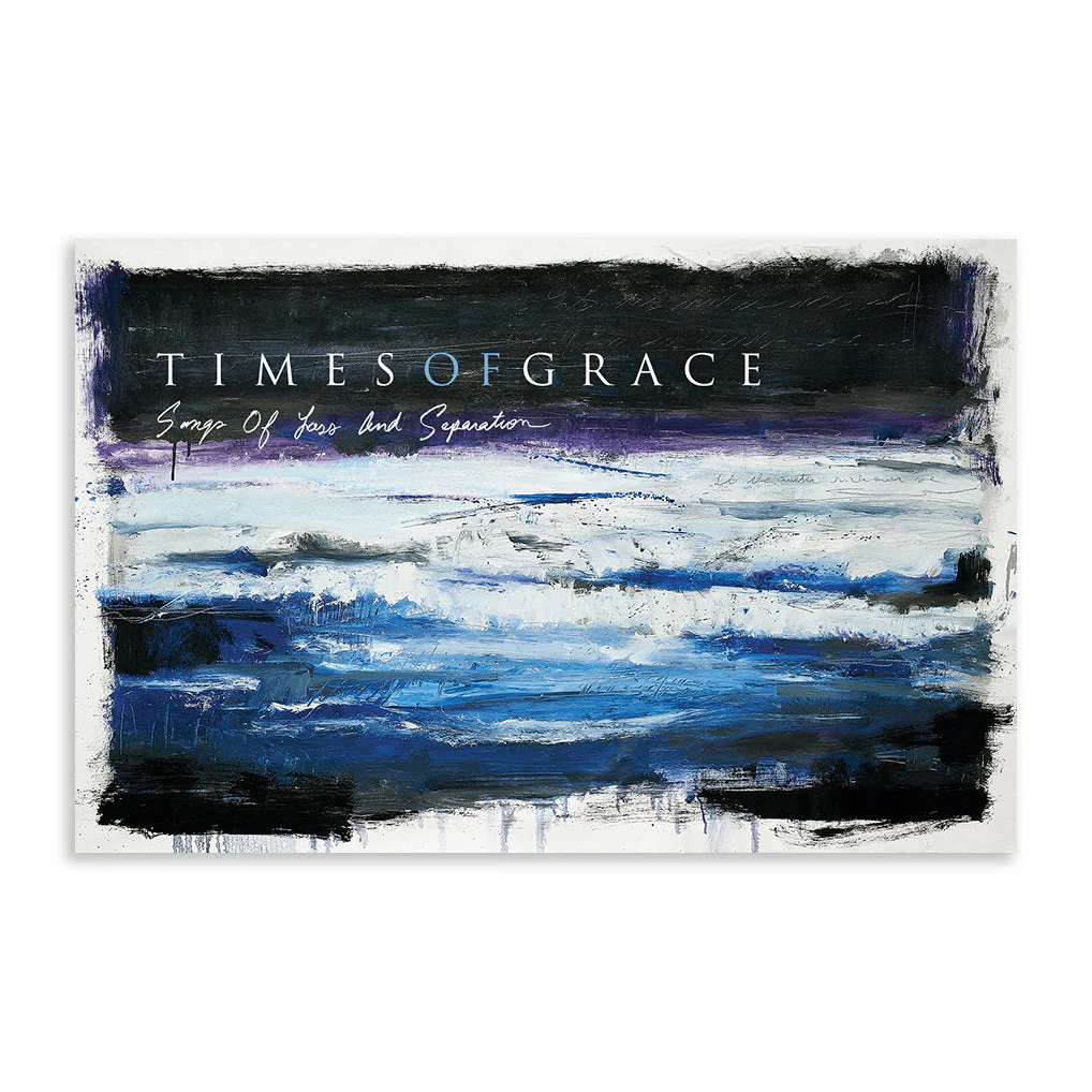 TIMES OF GRACE 'SONGS OF LOSS AND SEPARATION' LP - LTD. - WHITE + AUTOGRAPHED LITHOGRAPH - Image 3