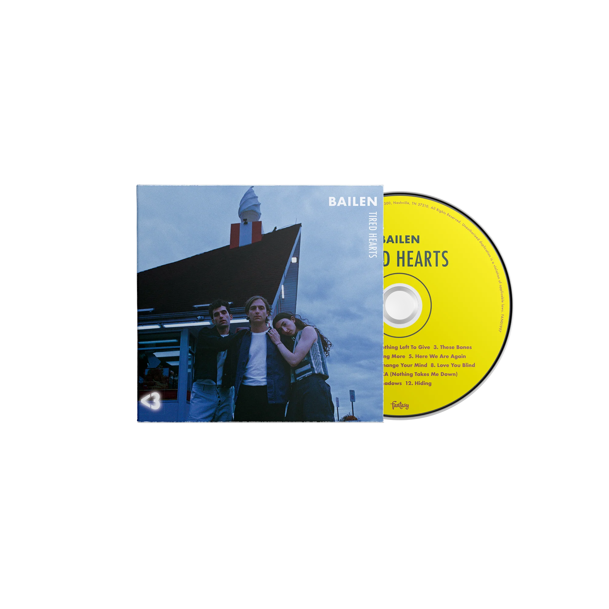 BAILEN 'TIRED HEARTS' CD