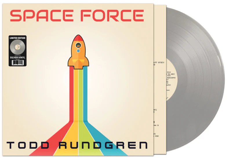 TODD RUNDGREN ‘SPACE FORCE’ LP - EXCLUSIVE - LTD. 300 - SILVER
