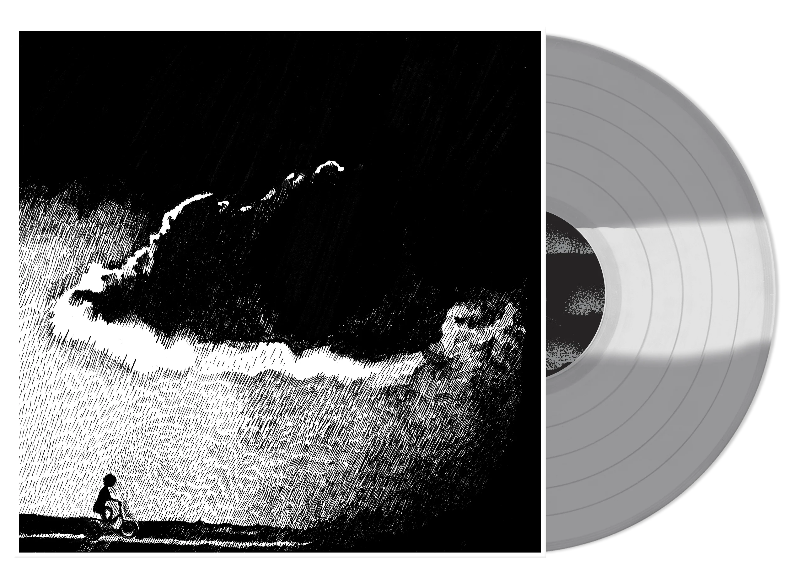 TOUCHE AMORE ‘....TO THE BEAT OF A DEAD HORSE’ LP - LTD. 400 - CLEAR/SILVER/TRI-COLOR STRIPED