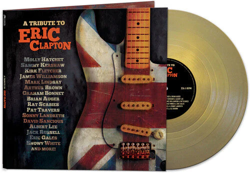 A TRIBUTE TO ERIC CLAPTON LP - GOLD