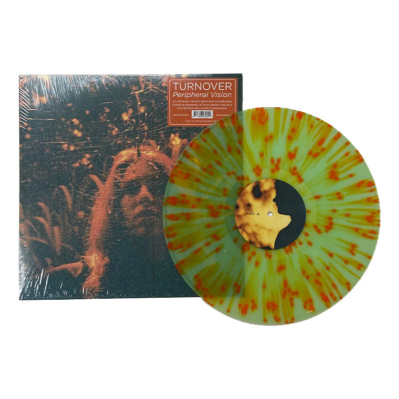 TURNOVER 'PERIPHERAL VISION' LP - LTD. 250 - YELLOW - LTD. 250 - ORANGE CRUSH - Image 2