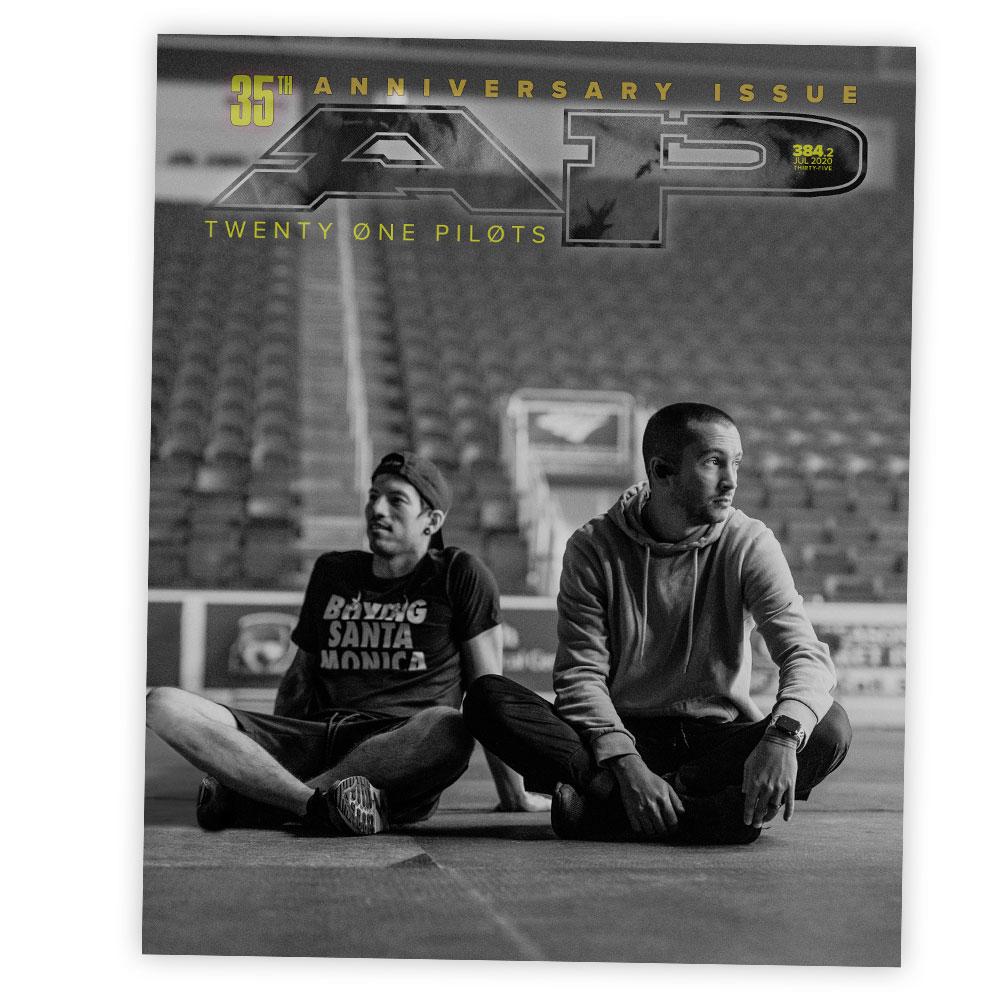 ALTERNATIVE PRESS JULY 2020 ISSUE 384 VERSION 2 FEATURING TWENTY ONE PILOTS - Image 2