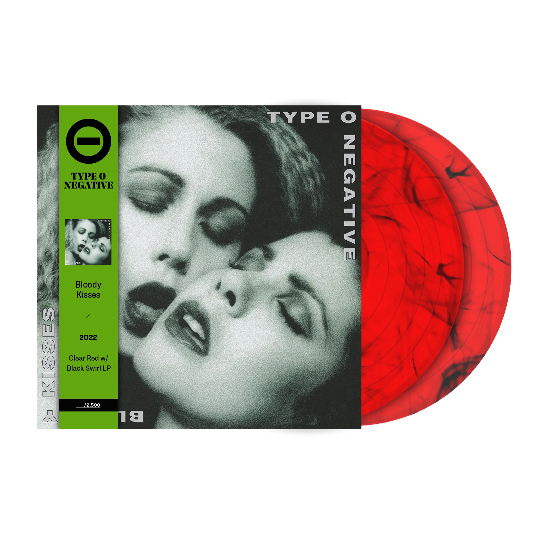 REVOLVER x TYPE O NEGATIVE 'BLOODY KISSES' – LP + BOOK OF TYPE O NEGATIVE SPECIAL COLLECTOR'S EDITION 1