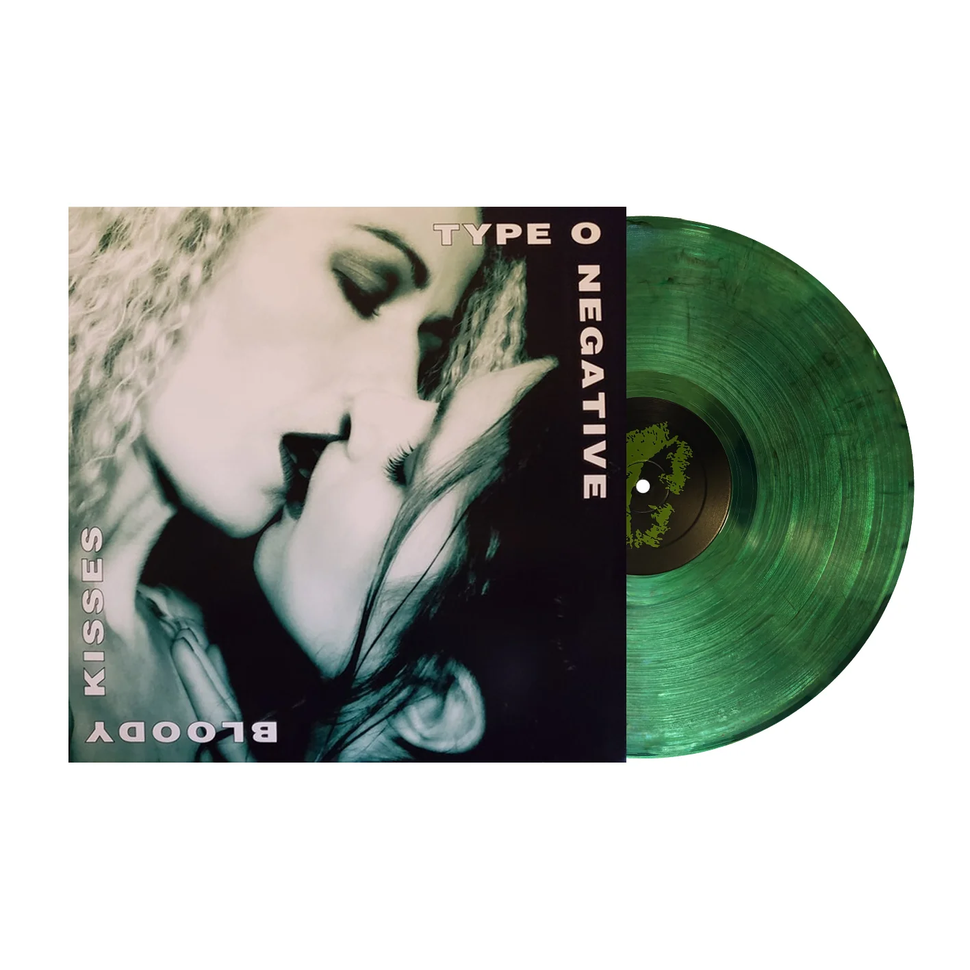 TYPE O NEGATIVE 'BLOODY KISSES: SUSPENDED IN DUSK' 2LP (Viridian Void Vinyl)