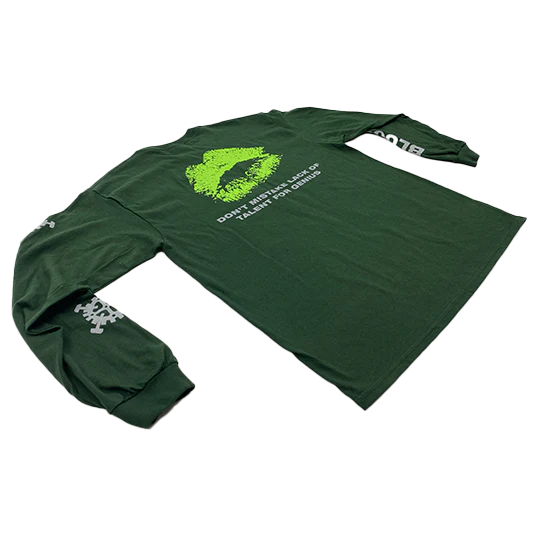 TYPE O NEGATIVE 'CRUDE GEARS' LONG SLEEVE GREEN - Image 3