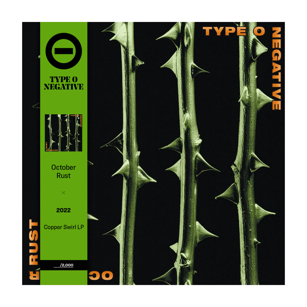 REVOLVER x TYPE O NEGATIVE 'OCTOBER RUST' – LP + BOOK OF TYPE O NEGATIVE SPECIAL COLLECTOR'S EDITION - Image 4