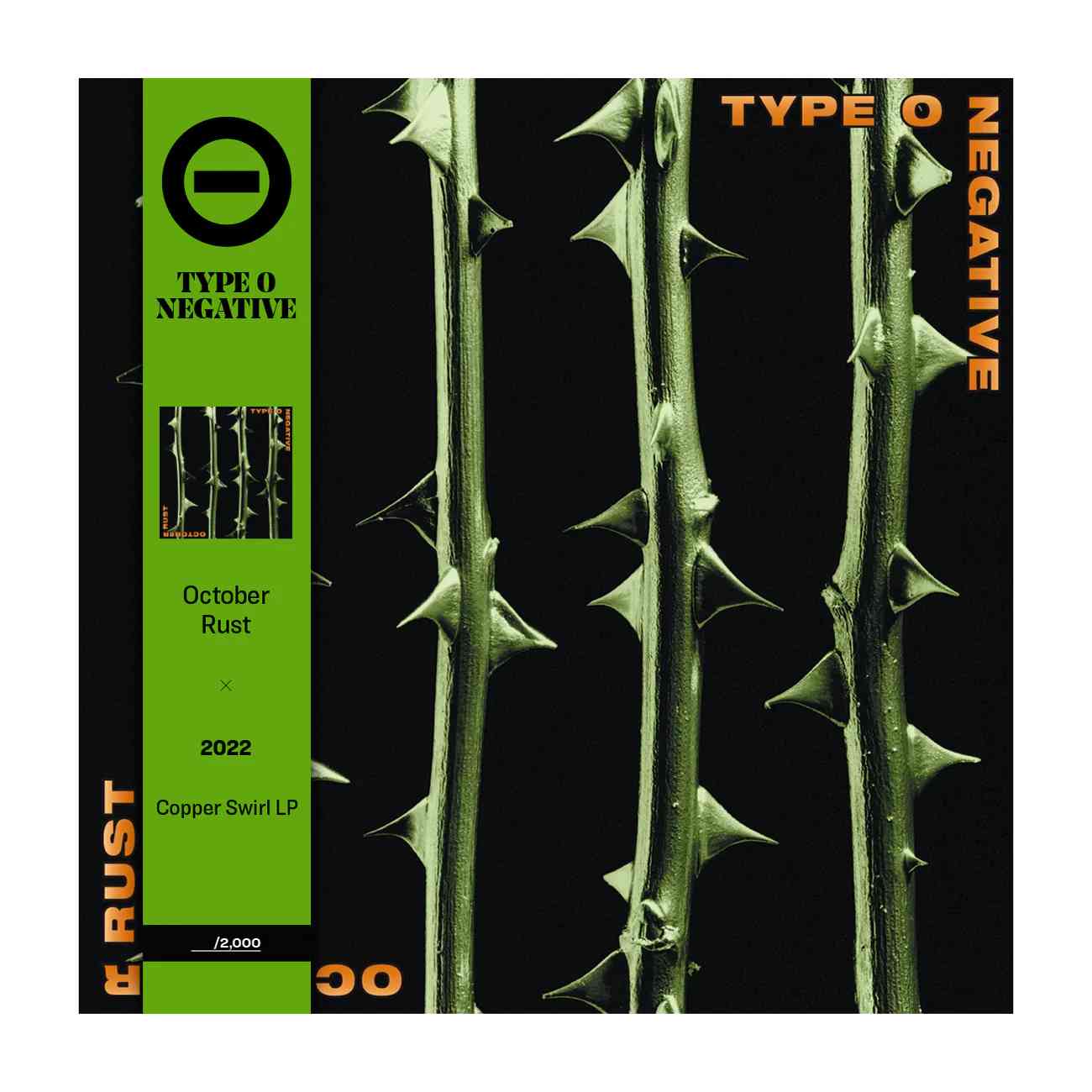 REVOLVER x TYPE O NEGATIVE 'OCTOBER RUST' – LP + BOOK OF TYPE O NEGATIVE SPECIAL COLLECTOR'S EDITION - Image 5