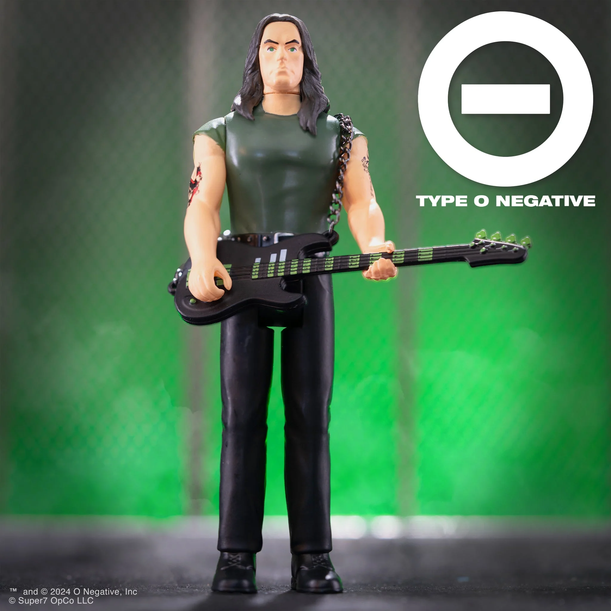 TYPE O NEGATIVE PETER STEELE (WORLD COMING DOWN) REACTION FIGURE *EXCLUSIVE* - Image 3