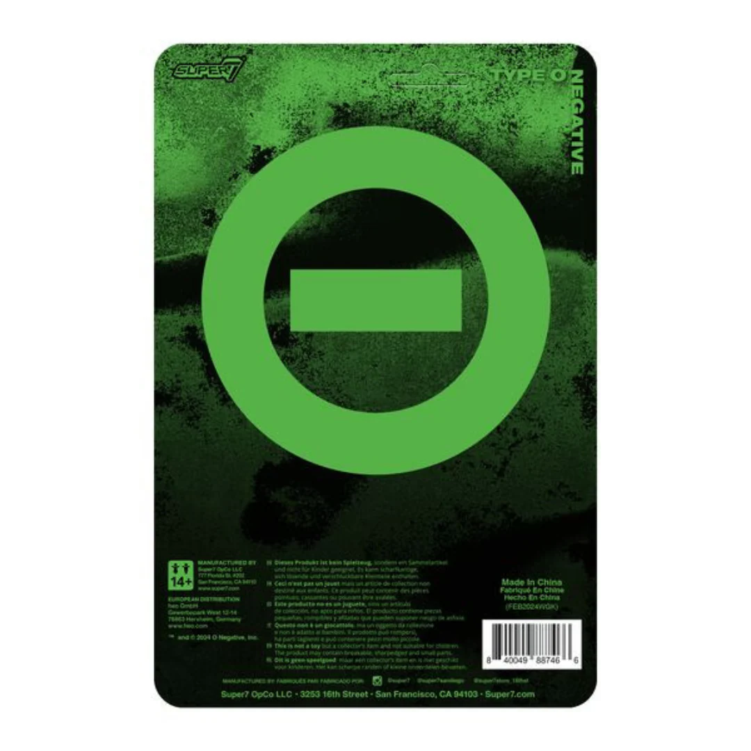 TYPE O NEGATIVE PETER STEELE REACTION FIGURE WAVE 01 - Image 3