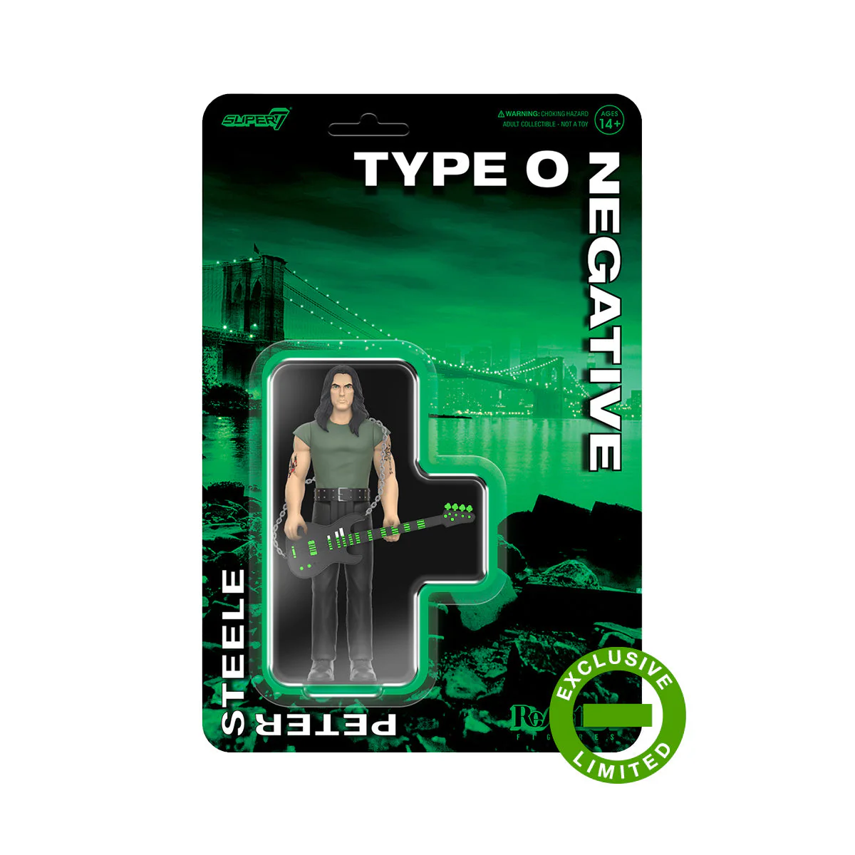 TYPE O NEGATIVE PETER STEELE REACTION FIGURES BUNDLE - Image 4