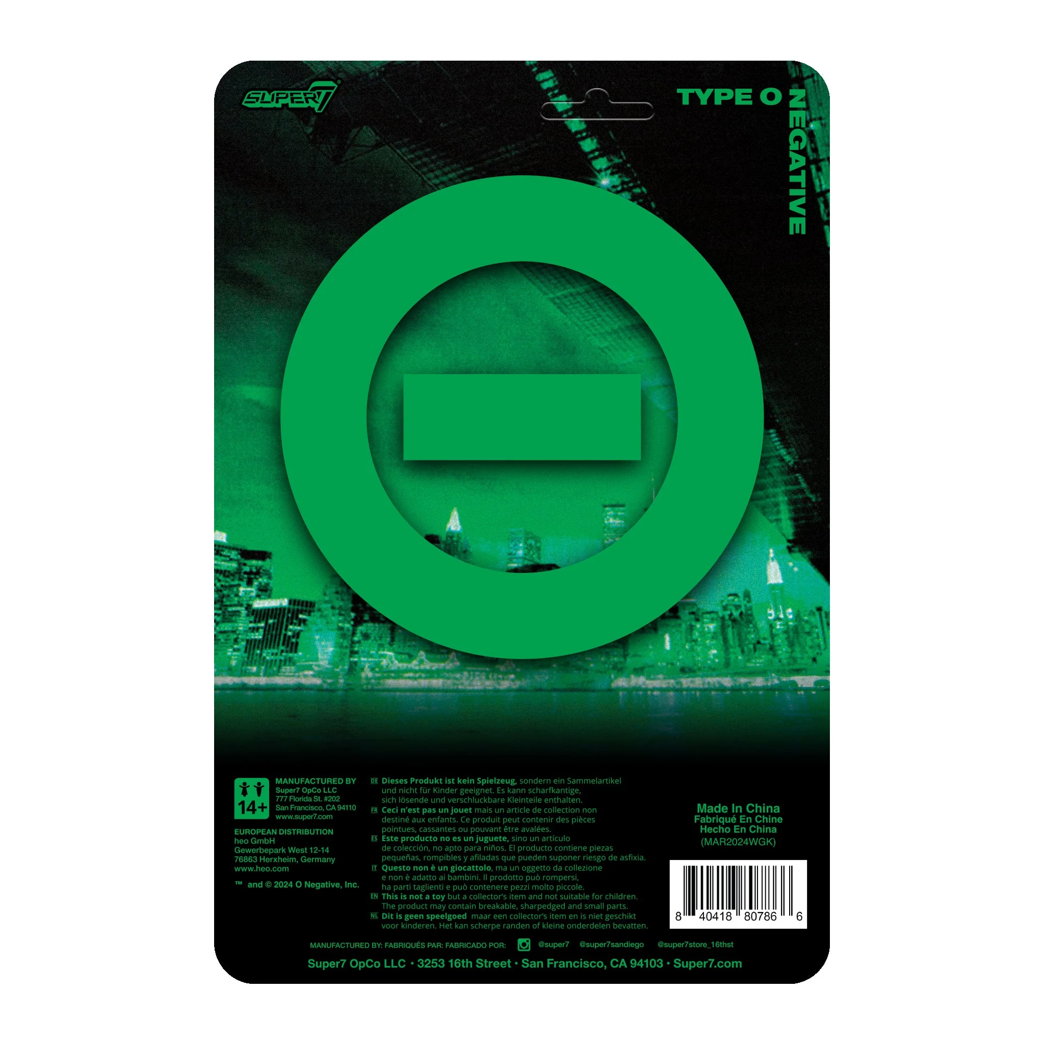 TYPE O NEGATIVE PETER STEELE REACTION FIGURES BUNDLE - Image 5