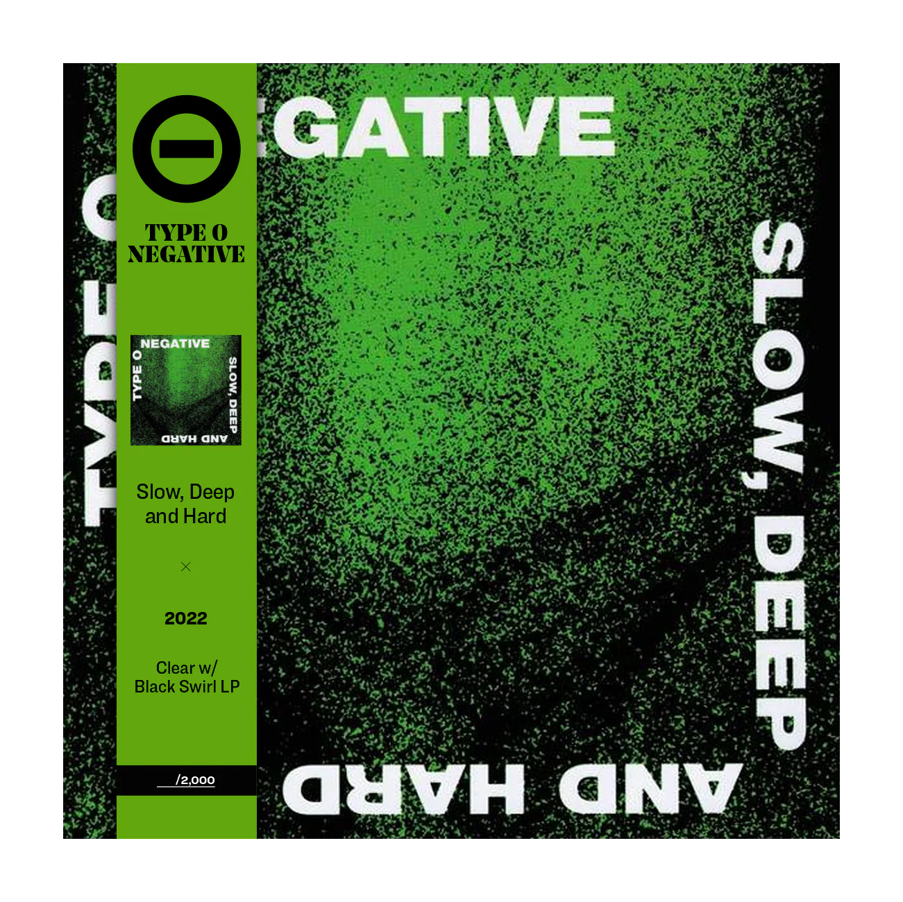 REVOLVER x TYPE O NEGATIVE 'SLOW, DEEP AND HARD' – LP + BOOK OF TYPE O NEGATIVE SPECIAL COLLECTOR'S EDITION - Image 4